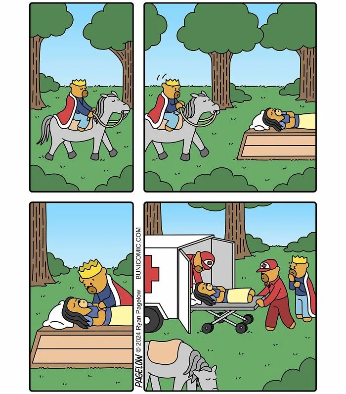 Artist Creates Cute Comics With Not-So-Cute Endings (30 New Pics)