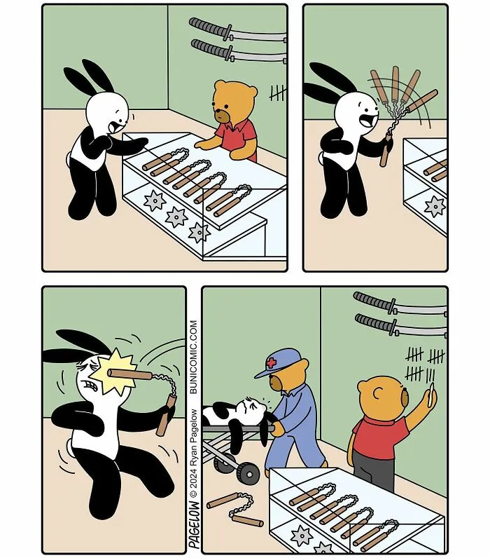 Artist Creates Cute Comics With Not-So-Cute Endings (30 New Pics)