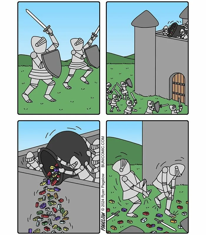 Artist Creates Cute Comics With Not-So-Cute Endings (30 New Pics)