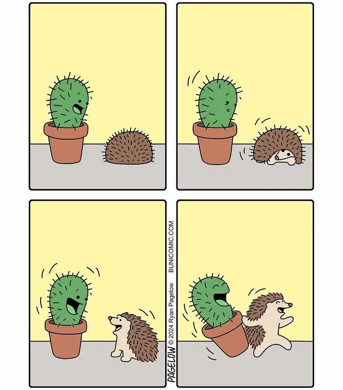 Artist Creates Cute Comics With Not-So-Cute Endings (30 New Pics)