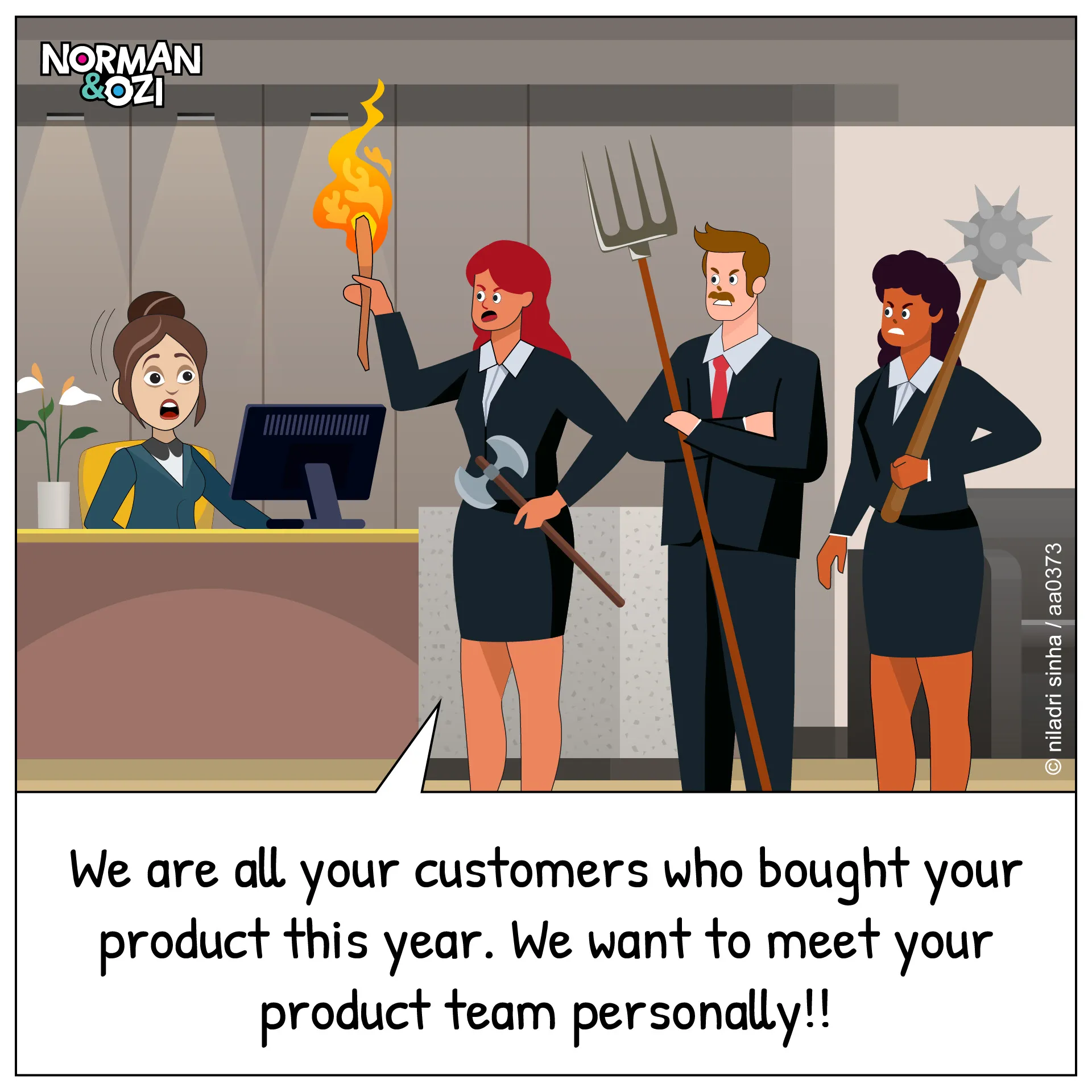😂 When Customer Feedback Gets A Little Too... Hands-On. 🔥🪓