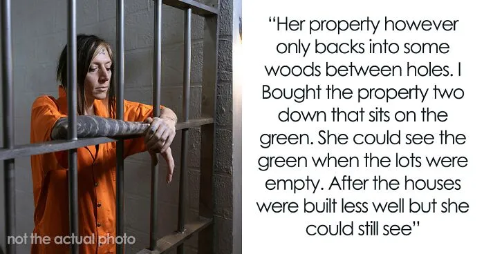 Delusional Entitled Lady Thinks She Owns 2 Lots Next Door, Turns Into A Felon After They Are Bought