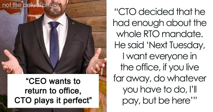 “Lead By Example”: CEO Forced To Backtrack His Return-To-Office Policy After Malicious Compliance