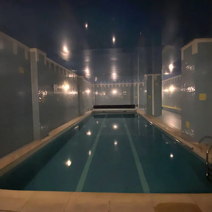 The Pool In The Basement Of My Apartment Building