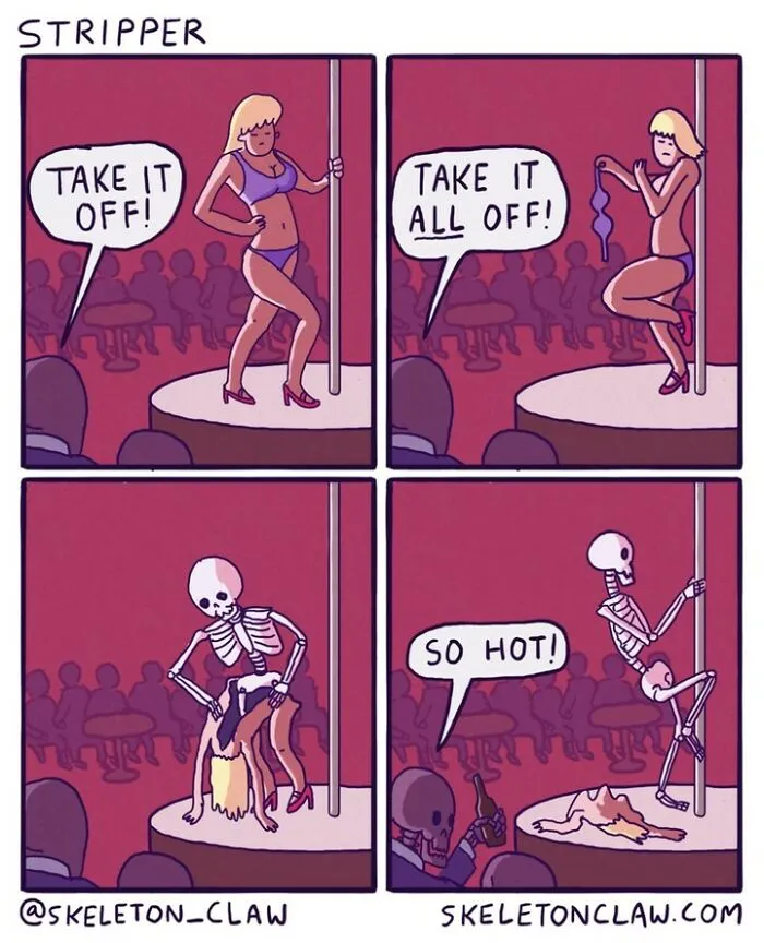 Sometimes Dark, Always Amusing Comics By Skeleton Claw (21 New Pics)