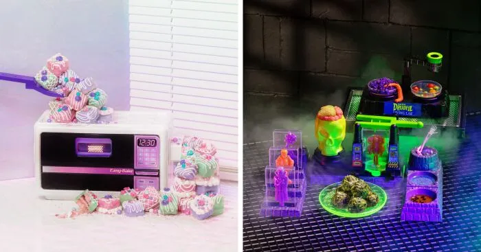 I Challenged 6 Chefs To Create Meals Inspired By Nostalgic Cooking Toys From The 1960s-2000s