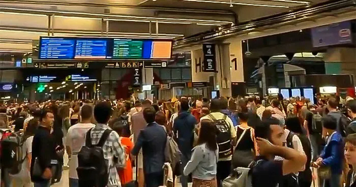 Mass Arson "Sabotage" Of Paris Rail Causes Chaos Ahead Of Olympics Opening Ceremony