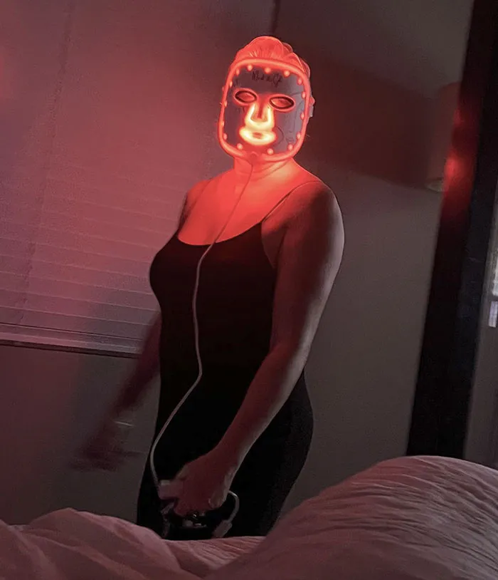 My Wife Thought I Was Asleep And Came Out Of The Bathroom Looking Like This