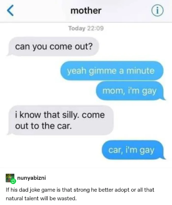 The Dad Energy Is Strong In This One