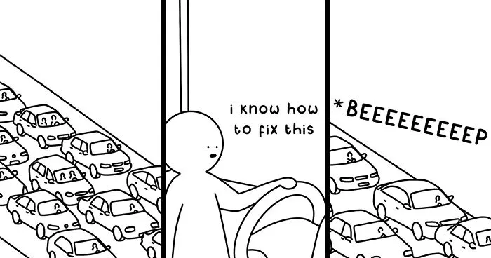 30 Silly Comics That Comment On Mundane Daily Life, Offering A Fresh Perspective By This Artist (New Pics)