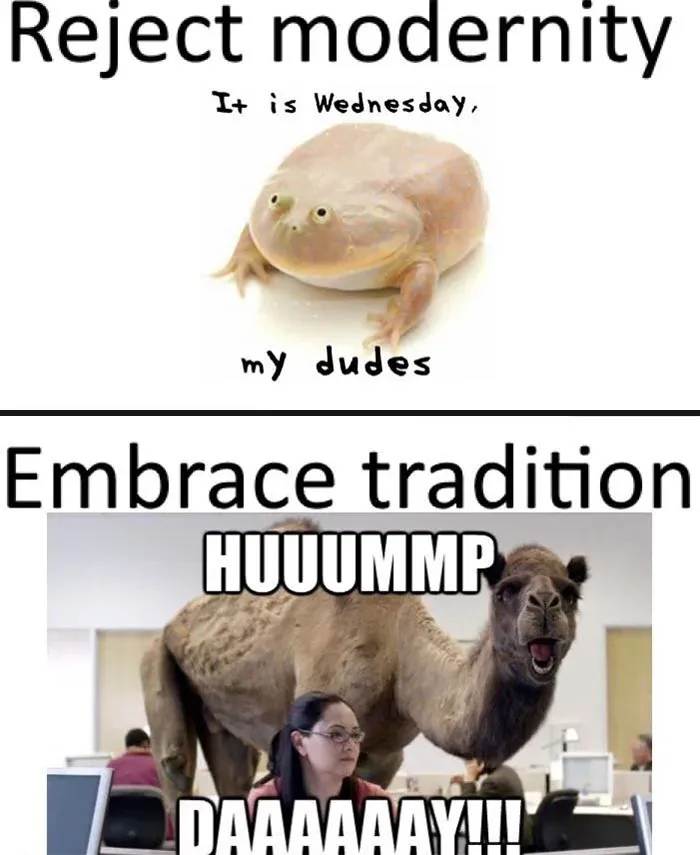 Traditions vs Modernity