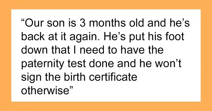 Husband's Paternity Test Demand Shatters Wife After Years Of Sacrifice Go Unnoticed