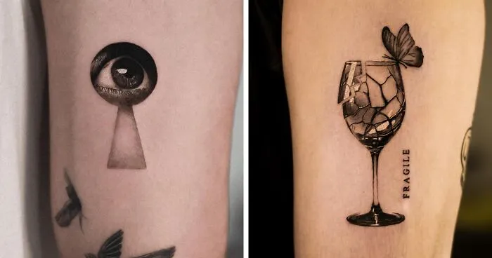 This Artist's Hyperrealistic Tattoos Look Like Photographs (17 Pics)