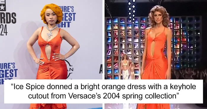 Ice Spice Criticized For Vintage Dress She Wore To The BET Awards