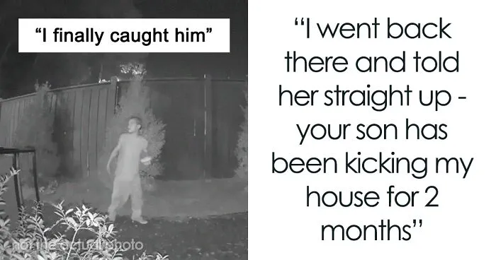 Kid Maliciously Kicks Neighbors’ House For TikTok, Faces The Consequences When They Have Enough