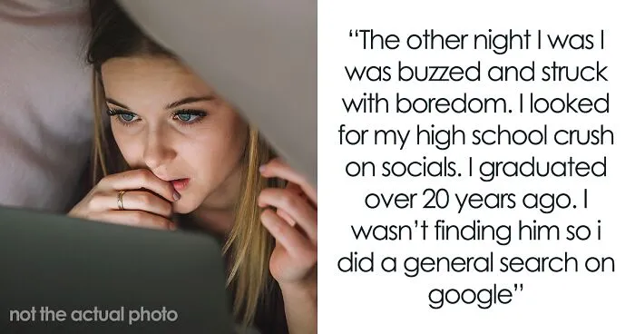 Woman Is Horrified To Find Her Crush From 20 Years Back Living Just A Block Away From Her 