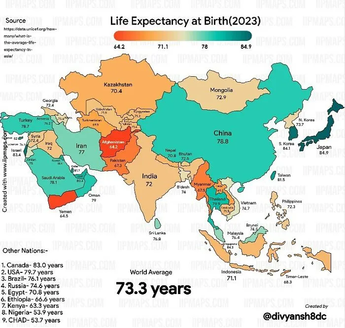 30 Maps With Interesting Facts That Reveal A Ton About The World Around Us