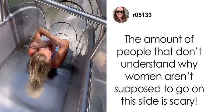 “Seriously?”: Athlete Dives From Hotel Balcony After Defiance Of Waterslide’s Ban On Women