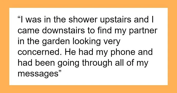 Man Goes Through Partner’s Phone To Find Messages He Didn’t See Coming, Sparks A Discussion