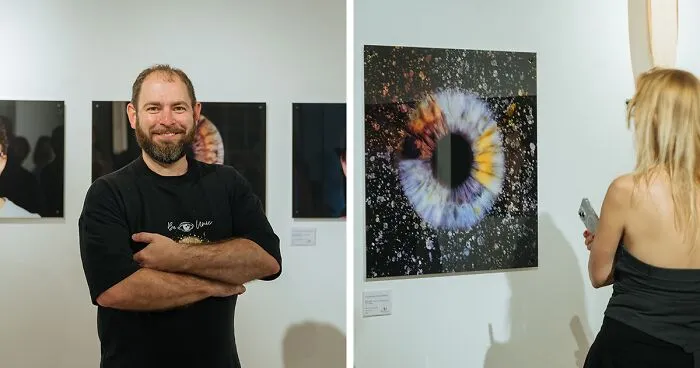 I Photographed The Irises Of The Paralympic GB Team, And My Works Got Exhibited In London