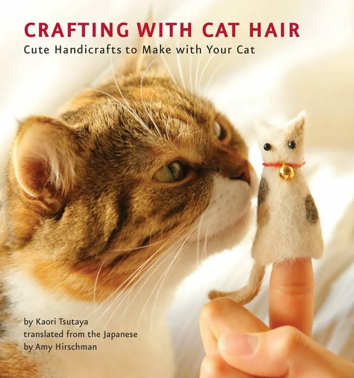 This <a Style="Display:inline;" Href="Https://Www.amazon.com/Dp/1594745250?&linkcode=ll1&tag=bpswan-20&linkid=3cafc85f5a896fa0ed2d0f7c0c17fe8e&language=en_us&ref_=as_li_ss_tl" Target="_blank"><span Style="Font:inherit;color:#d74b1f;"> "Crafting With Cat Hair"Book </Span> Will Help The Whole World Know You Are A Weirdo At Heart