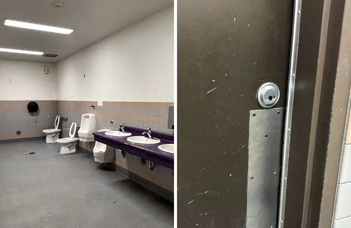 El único baño sin llave en mi escuela