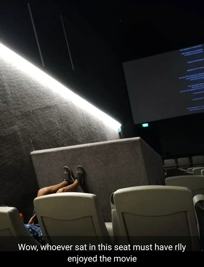 My Friend Saw This At The Cinema