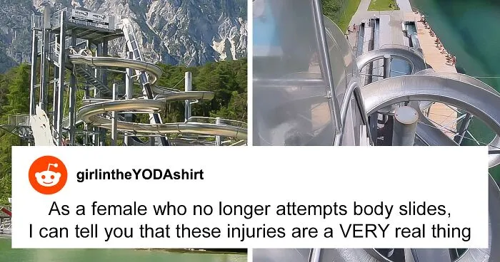 Why Some Water Parks Ban Women From High-Speed Slides