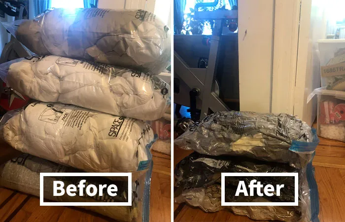 Keep Bulky, Seasonal Items In  <a Style="Display:inline;" Href="Https://Www.amazon.com/Dp/B07l6tlzbs?ascsubtag=7597301%2c7%2c30%2cd%2c0%2c0%2c0%2c900%3a2%3b974%3a3%3b1125%3a1%3b1338%3a1%2c42196740%2c0%2c0&ie=utf8&th=1%25252c0%252c0%2c0&btn_ref=srctok-9c6399676013e9a3&linkcode=ll1&tag=bpsquirrel-20&linkid=b643dcb9cc1b21b1230c5825068d912c&language=en_us&ref_=as_li_ss_tl" Target="_blank"><span Style="Font:inherit;color:#d74b1f;"> Vacuum Storage </Span> 