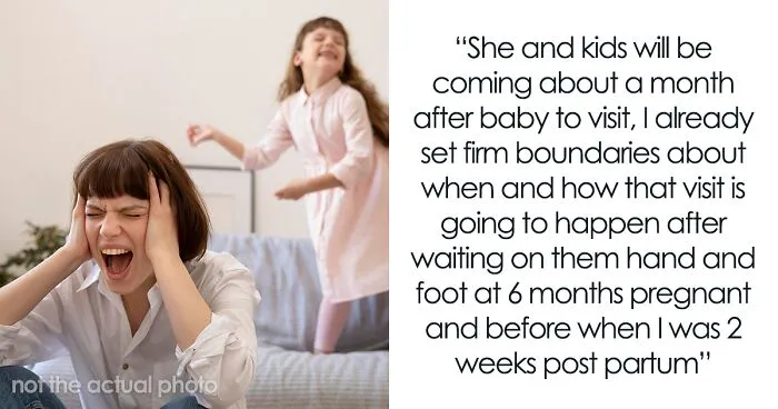 Woman Struggles With Her Kids, Repeatedly Begs Pregnant Sis For Help, She Reaches Her Limit