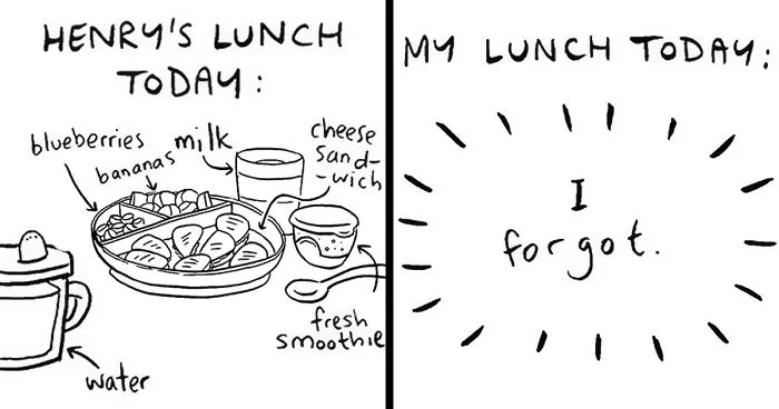 I Made 30 Relatable Comics Focusing On What It’s Like Being A Mom