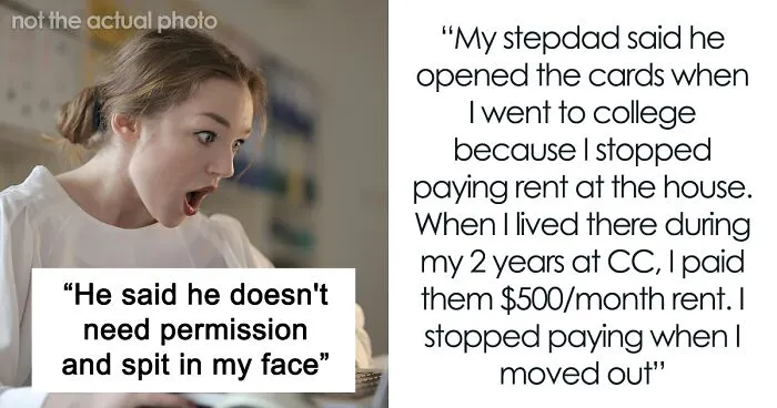 Man Spits In Stepkid’s Face After Being Confronted About The Identity Theft He Committed