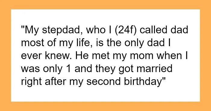 Neglectful Man Enraged That He Can't Walk Stepdaughter Down The Aisle, She Calls Him A Hypocrite