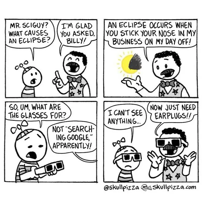 This Artist Turns Spooky Inspirations Into 27 Funny Comics (New Pics)
