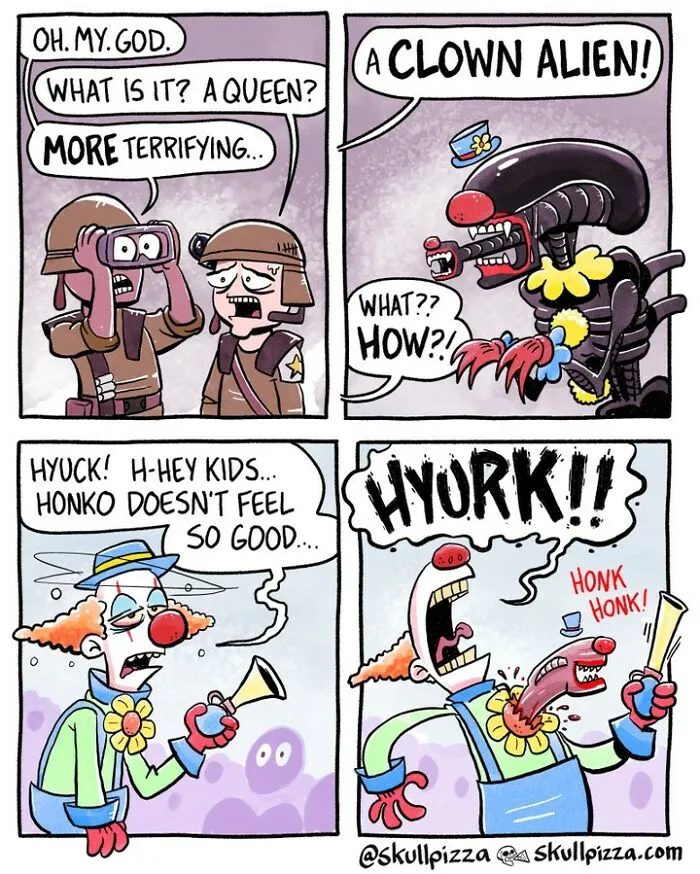 This Artist Turns Spooky Inspirations Into 27 Funny Comics (New Pics)