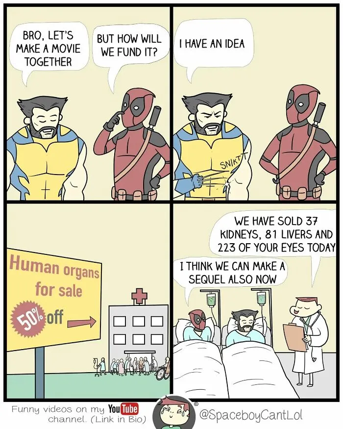 23 Funny Comics With Unexpected Endings That Range From Cute To Dark Humor (New Pics)
