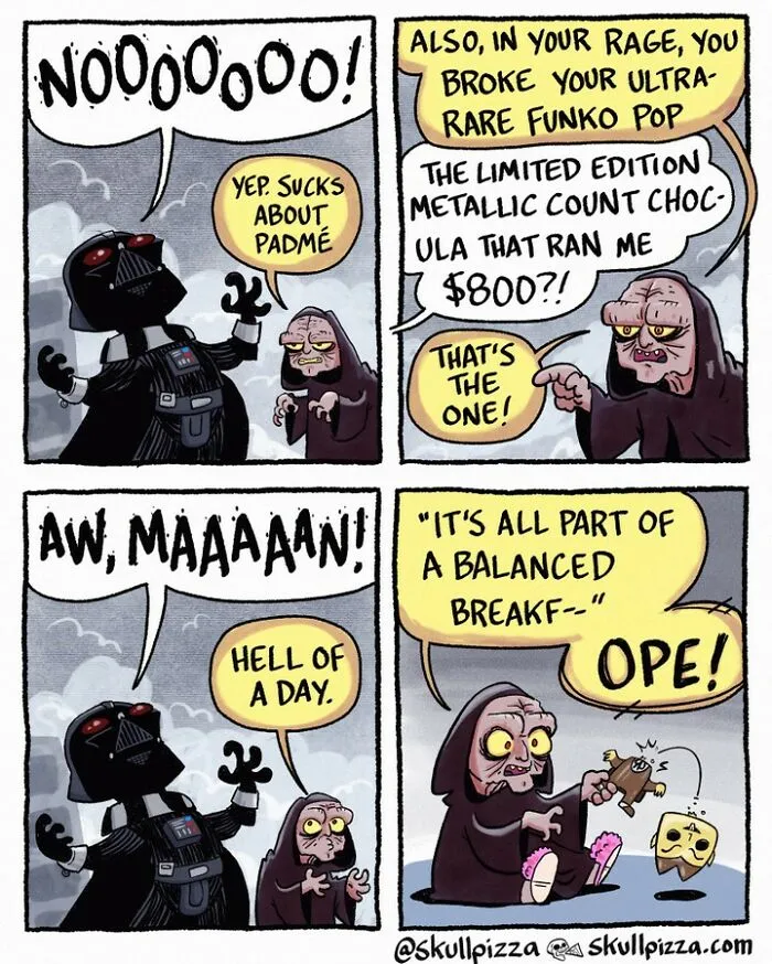 This Artist Turns Spooky Inspirations Into 27 Funny Comics (New Pics)