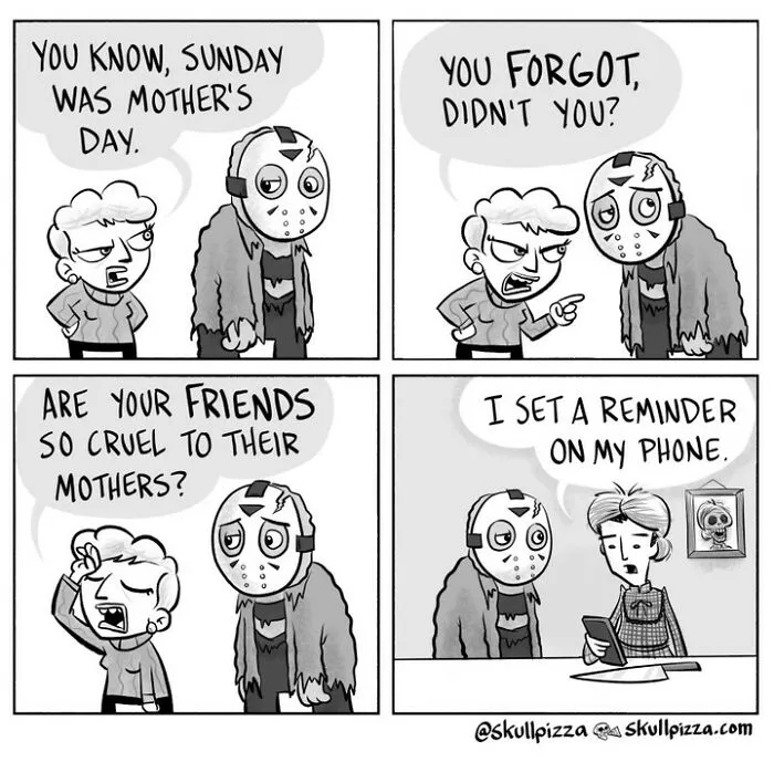 This Artist Turns Spooky Inspirations Into 27 Funny Comics (New Pics)