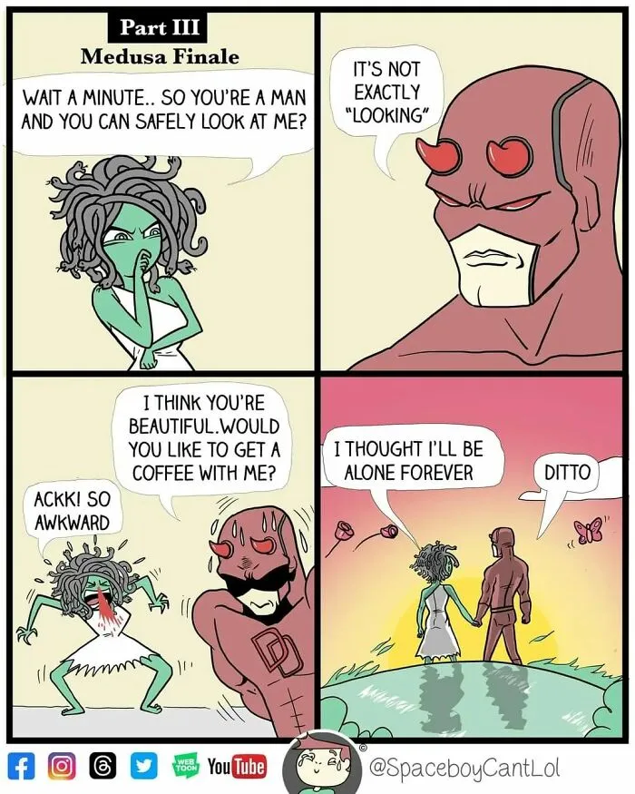 23 Funny Comics With Unexpected Endings That Range From Cute To Dark Humor (New Pics)