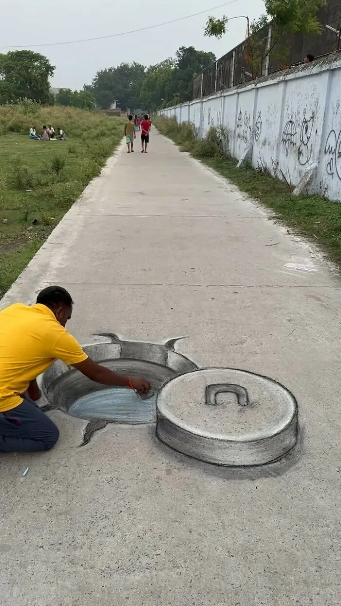 31 Chalk Drawings Made By This Art Teacher Entertain The Whole Neighborhood