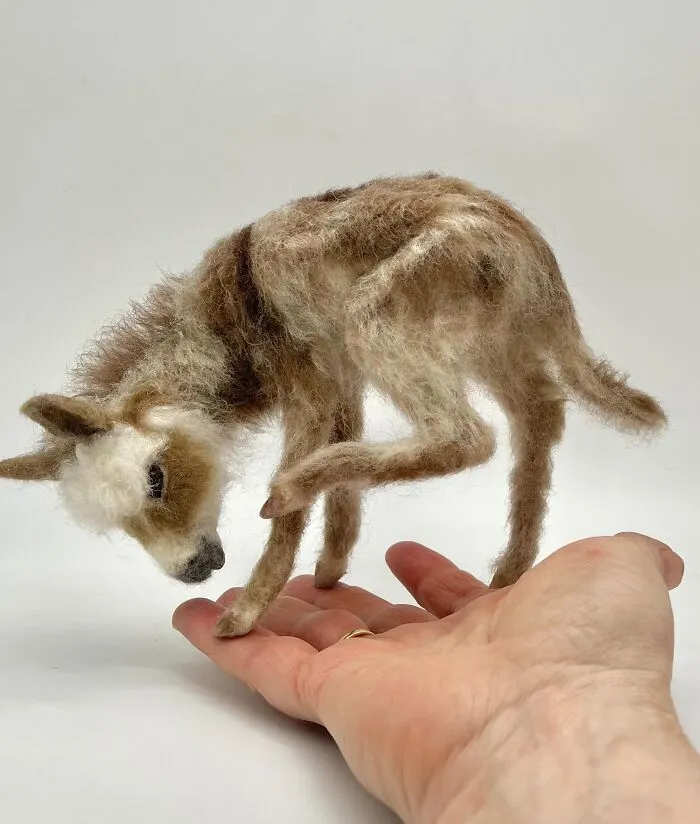 This Artist Makes Extremely Realistic Wool Figures Of Animals, And Here Are 30 Of The Best