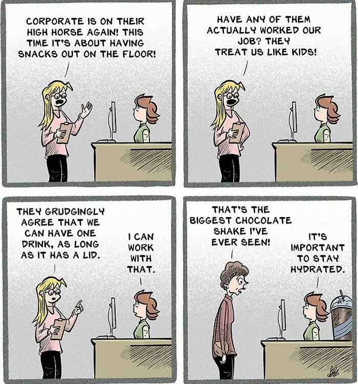 Artist Creates Humorous Comics About Retail Employees, And Here Are His 30 Recent Works