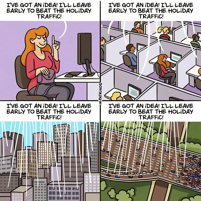Artist Created 26 New Comics Illustrating Situations That Many People Can Relate To