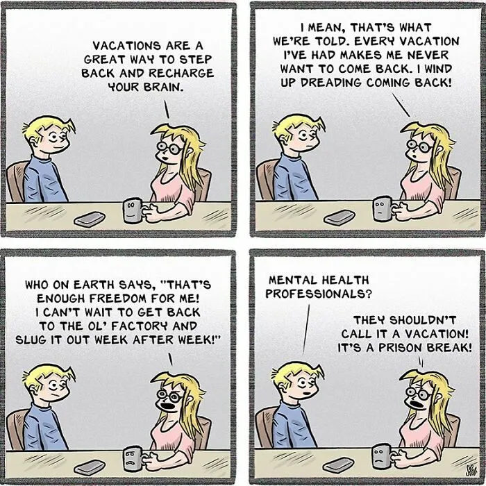 Artist Creates Humorous Comics About Retail Employees, And Here Are His 30 Recent Works