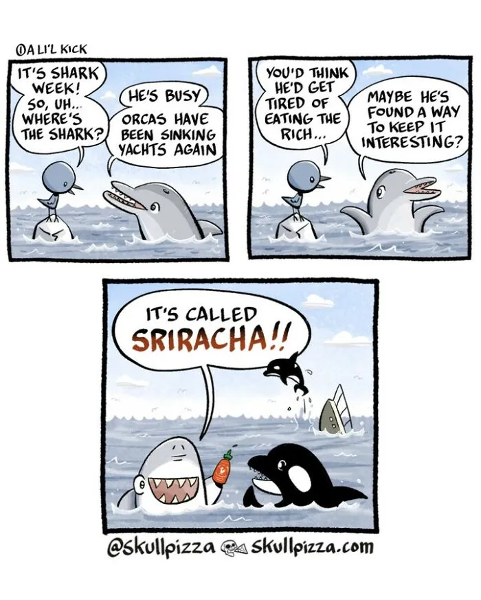 This Artist Turns Spooky Inspirations Into 27 Funny Comics (New Pics)