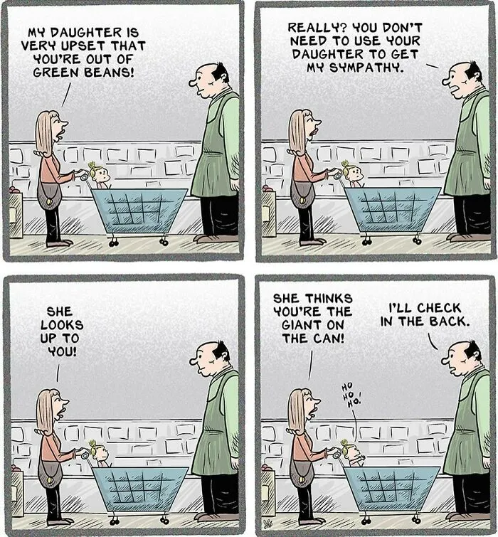 Artist Creates Humorous Comics About Retail Employees, And Here Are His 30 Recent Works