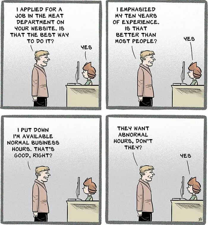 Artist Creates Humorous Comics About Retail Employees, And Here Are His 30 Recent Works