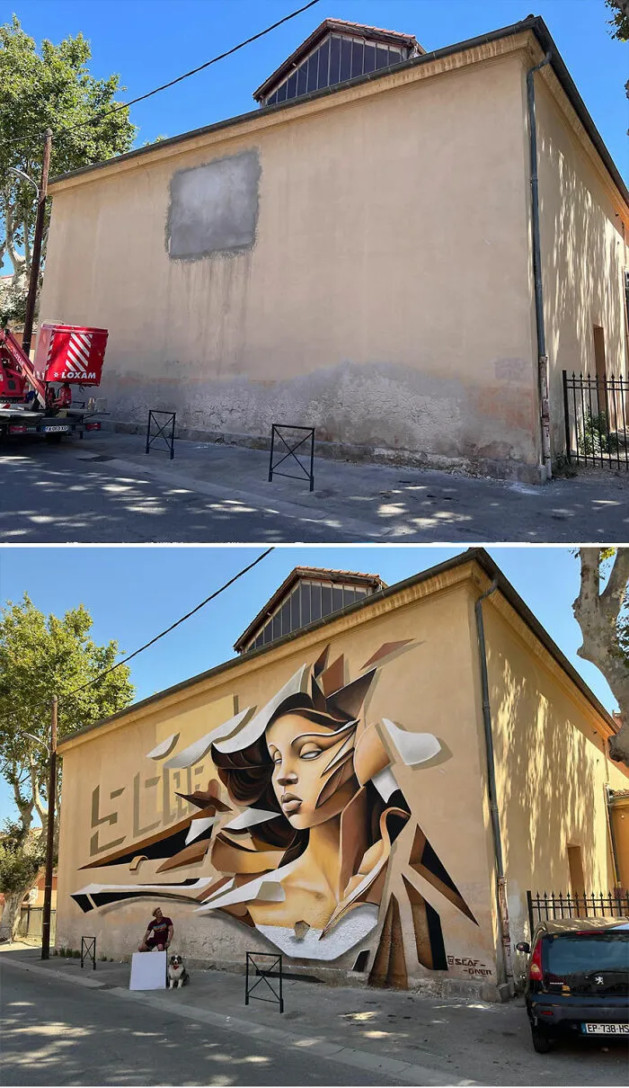 Artist From France Creates Incredible 3D Graffiti And It’s Not For The Faint Of Heart (37 New Pics)
