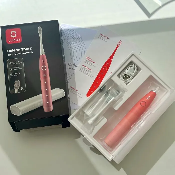"I agree with you! I’m happy I purchased mine from Oclean both water flosser and <a style="display:inline;" href="https://www.amazon.com/Oclean-Electric-Toothbrush-Battery-Rechargeable/dp/B0CZ17YJGJ?crid=1555QTIQF55RI&dib=eyJ2IjoiMSJ9.nhbC70F16JjBs1yNjbUt5zAS1ki-tygQTTNrB0EqnwoYhNE2zd8_bMHYPm_g9Sp92bPoENfy5X--pRqrzixnI4uHnXmJZZRkocqjNRTRVVyDEqvIkygY_lbqofac2j0xuBnBeooLju7Piyxj9vmRJR2rfUQyg4AeM46ei4_X8HWk2wzbtQ1IRzqH2saqEGRlenaWRK7v-xLtjJBP7wcaSFwneXGkHvyo0NUShpt55r17caC6e6HXC1kpYm1N8eAU7yBXymPes5q6f79Y0zqxNthJ3LoD__1brk7wriHg5dg.SMoOzvhKnHGSQDoTIQVtwepZUViuAJV4ci6CkApcDgU&dib_tag=se&keywords=oclean%2Belectric%2Btoothbrush&qid=1723558074&sprefix=oclean%2B%2Caps%2C907&sr=8-1-spons&sp_csd=d2lkZ2V0TmFtZT1zcF9hdGY&smid=AQAZBNVX0CBH1&th=1&linkCode=ll1&tag=bpwombat-20&linkId=63127ed2333968979676a7f6a01bbf64&language=en_US&ref_=as_li_ss_tl " target="_blank"><span Style="Font:inherit;color:#d74b1f;"> electric toothbrush</Span>. It makes my teeth lighter and cleaner afterwards compared to manual brushing. So kudos to whoever invented it! Hahahaha. #smalljoys" - <span Style="Font:inherit;color:#808080"> Kaiinicolas</Span>