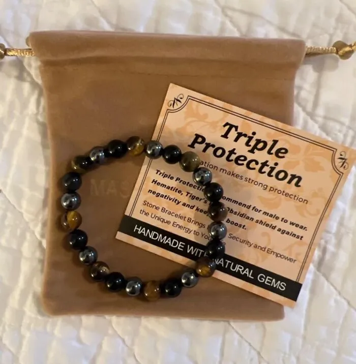 A <span Style="Font:inherit;color:#d74b1f;"> Tiger's Eye  Bracelett</Span> Might Just Give You That Little Extra Protection You Didn't Know You Needed